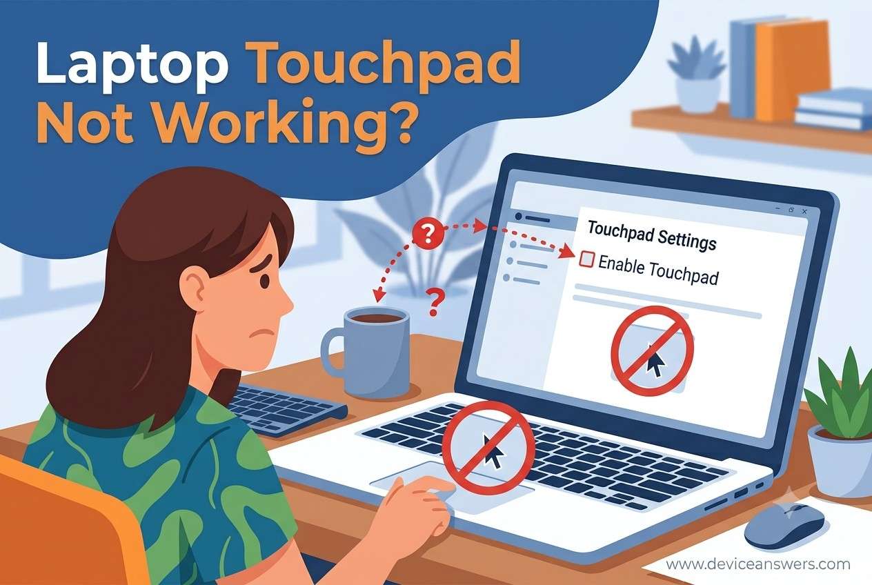 Laptop Touchpad Not Working