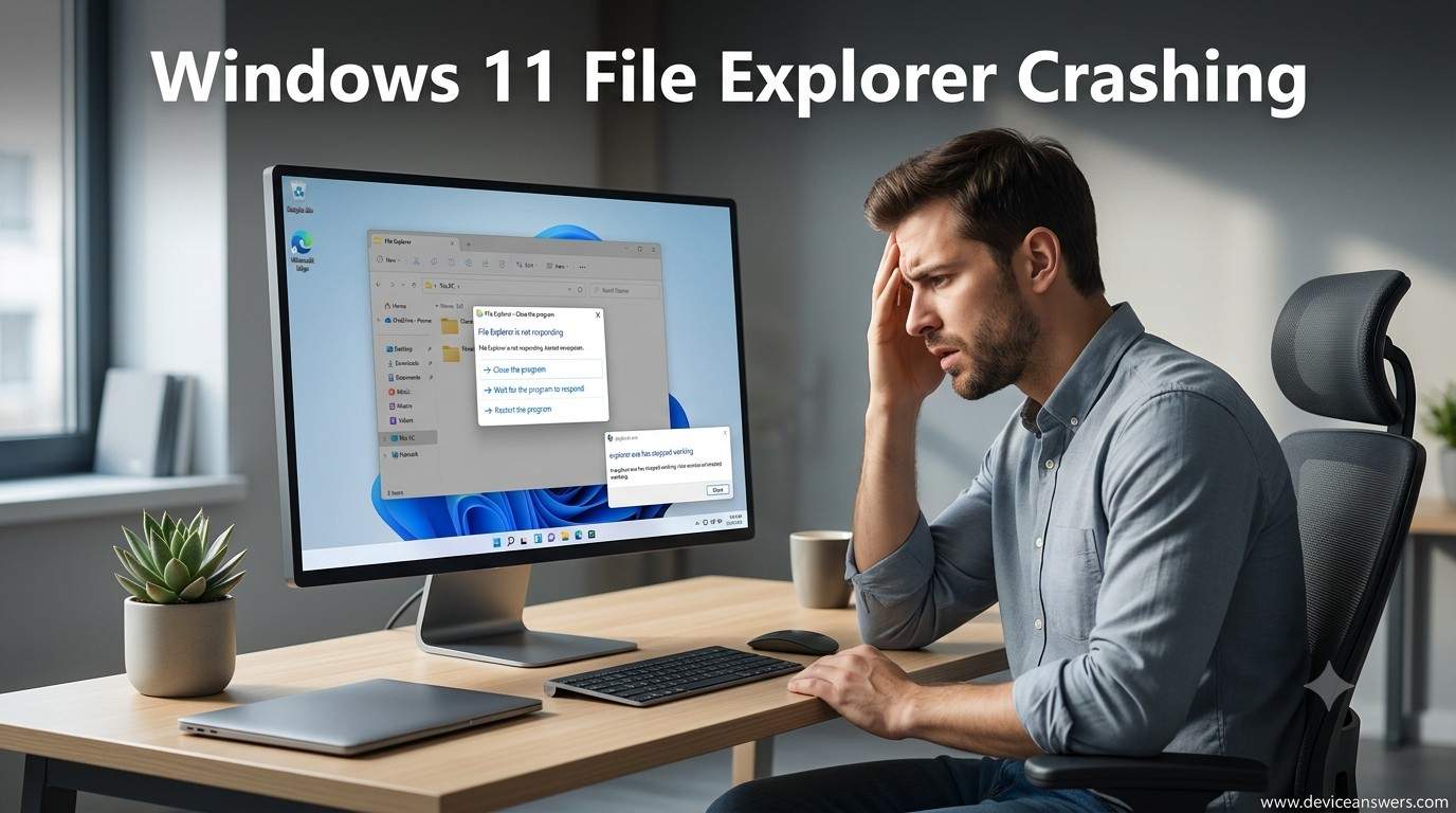 windows 11 file explorer crashing